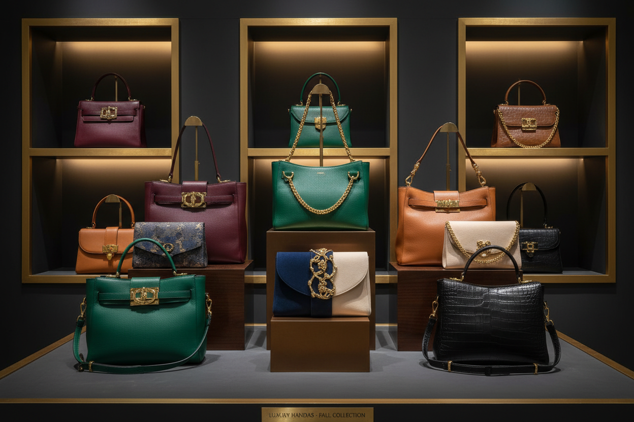 Make image of hand bags collection explore