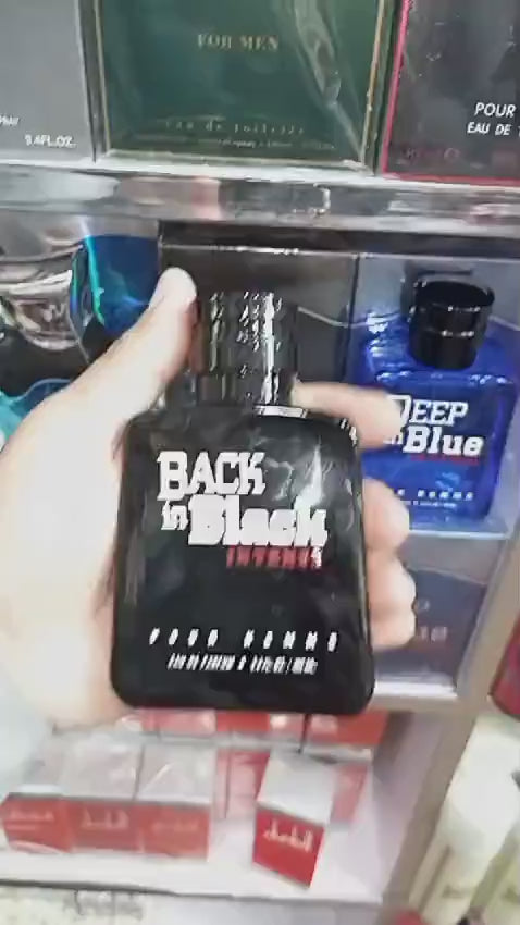Black in Black Intense – Long Lasting Fragrance Perfume 100ml (Unisex) | MULuxery