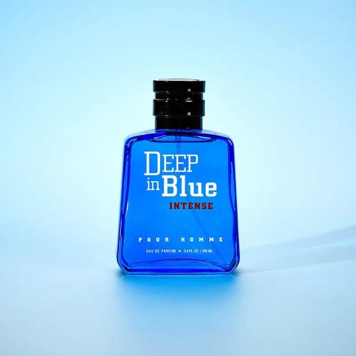 MULuxery "Deep Blue" Intense Edition - Refreshing Woody Aroma & Long Lasting Cologne (100ml)