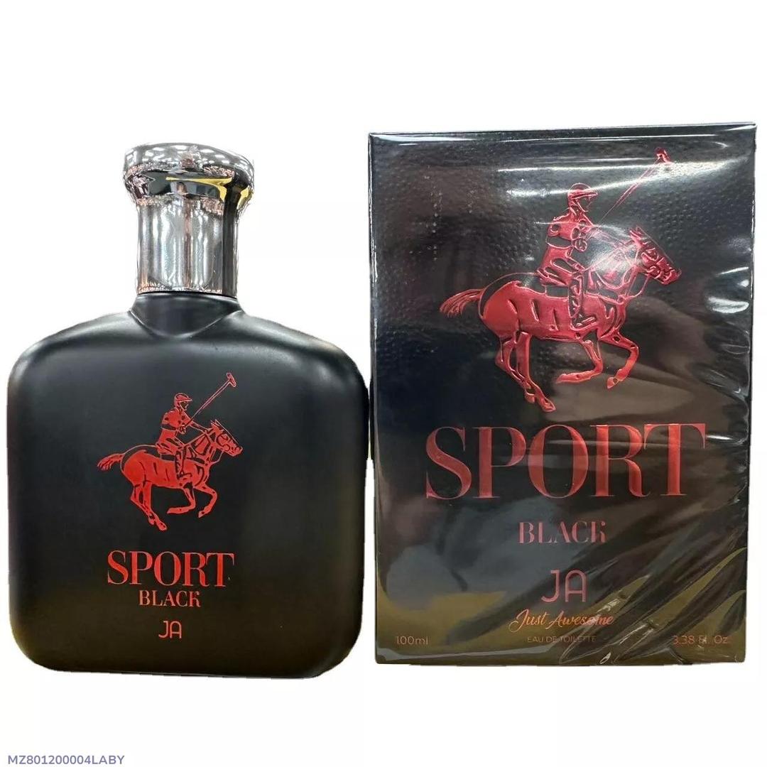 MULuxery "Sport Black Ja" Premium Edition - Intense Woody & Aromatic Perfume for Men (100ml)