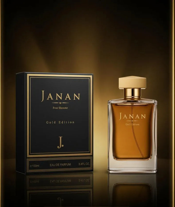 J. JANAN Gold Edition Original Men’s Perfume – Long Lasting Oriental Fragrance | MULuxery