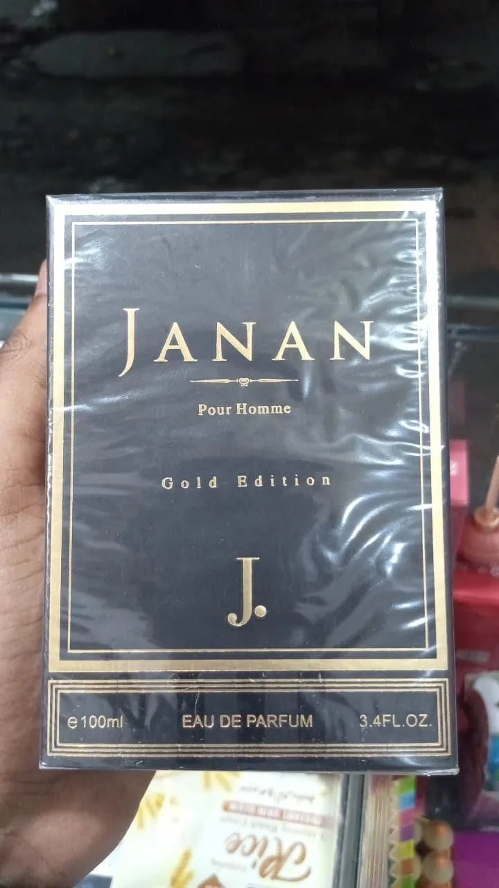 J. JANAN Gold Edition Original Men’s Perfume – Long Lasting Oriental Fragrance | MULuxery