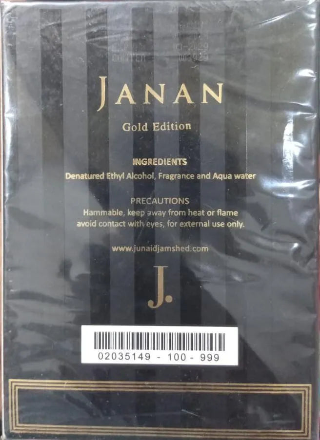 J. JANAN Gold Edition Original Men’s Perfume – Long Lasting Oriental Fragrance | MULuxery