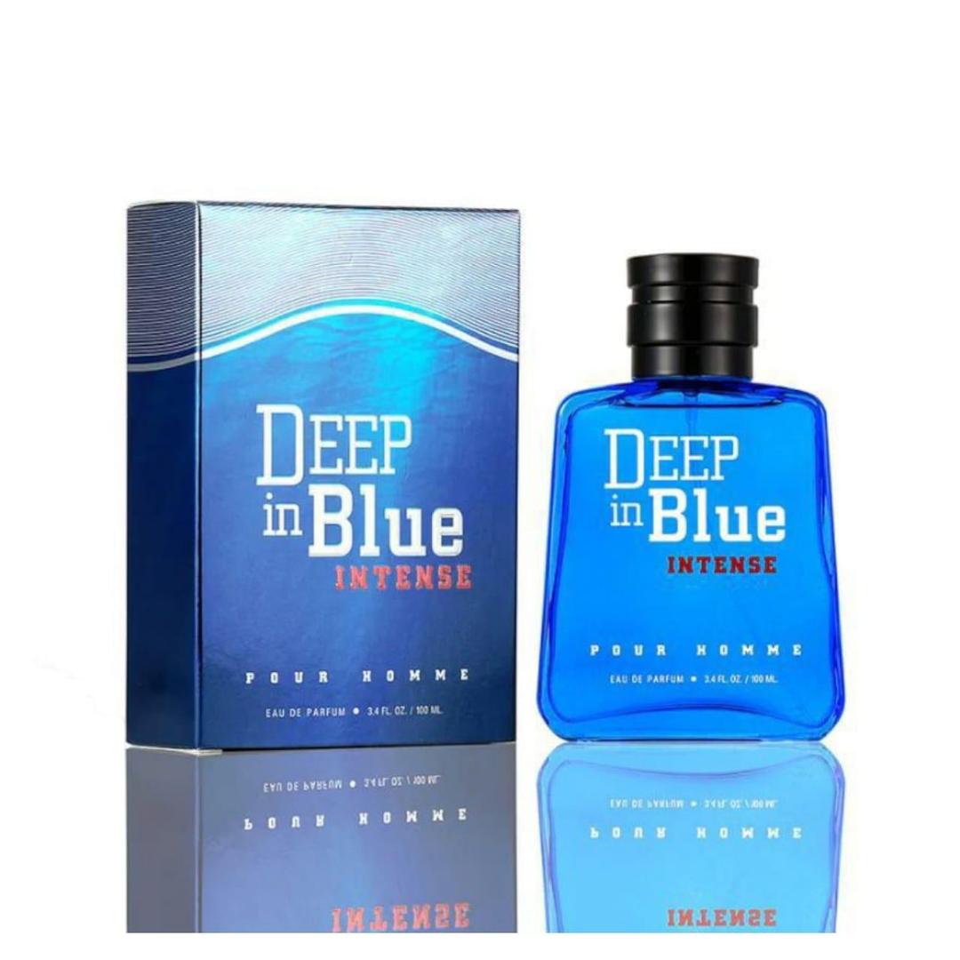 MULuxery "Deep Blue" Intense Edition - Refreshing Woody Aroma & Long Lasting Cologne (100ml)