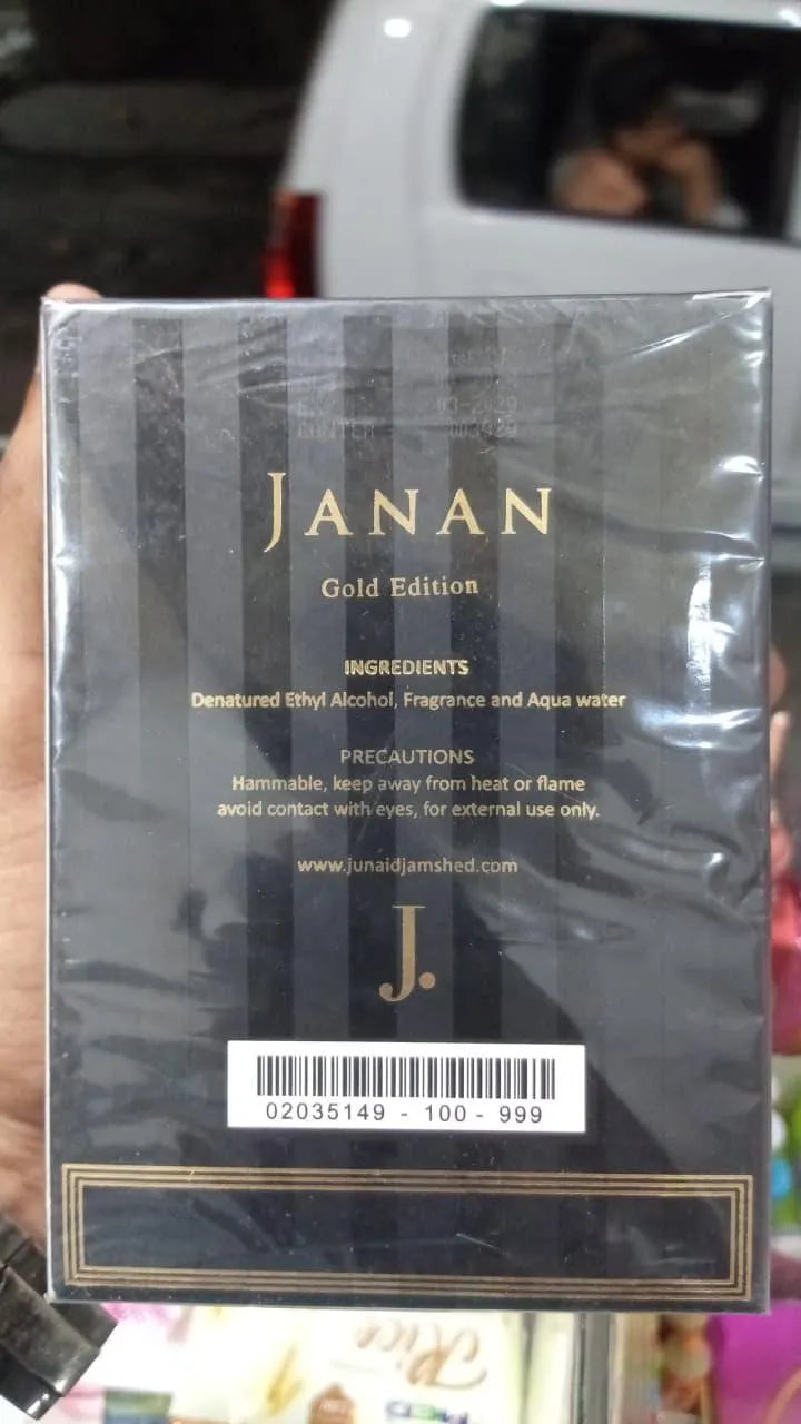J. JANAN Gold Edition Original Men’s Perfume – Long Lasting Oriental Fragrance | MULuxery