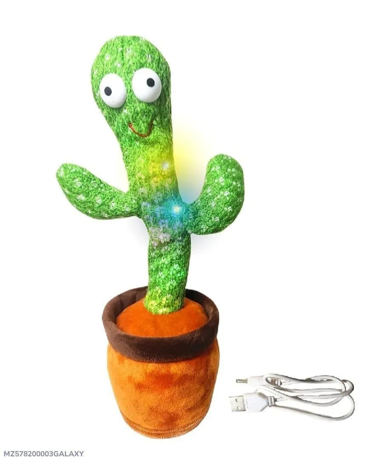 Dancing Cactus Talking Toy – Musical & Interactive Plush Toy for Kids