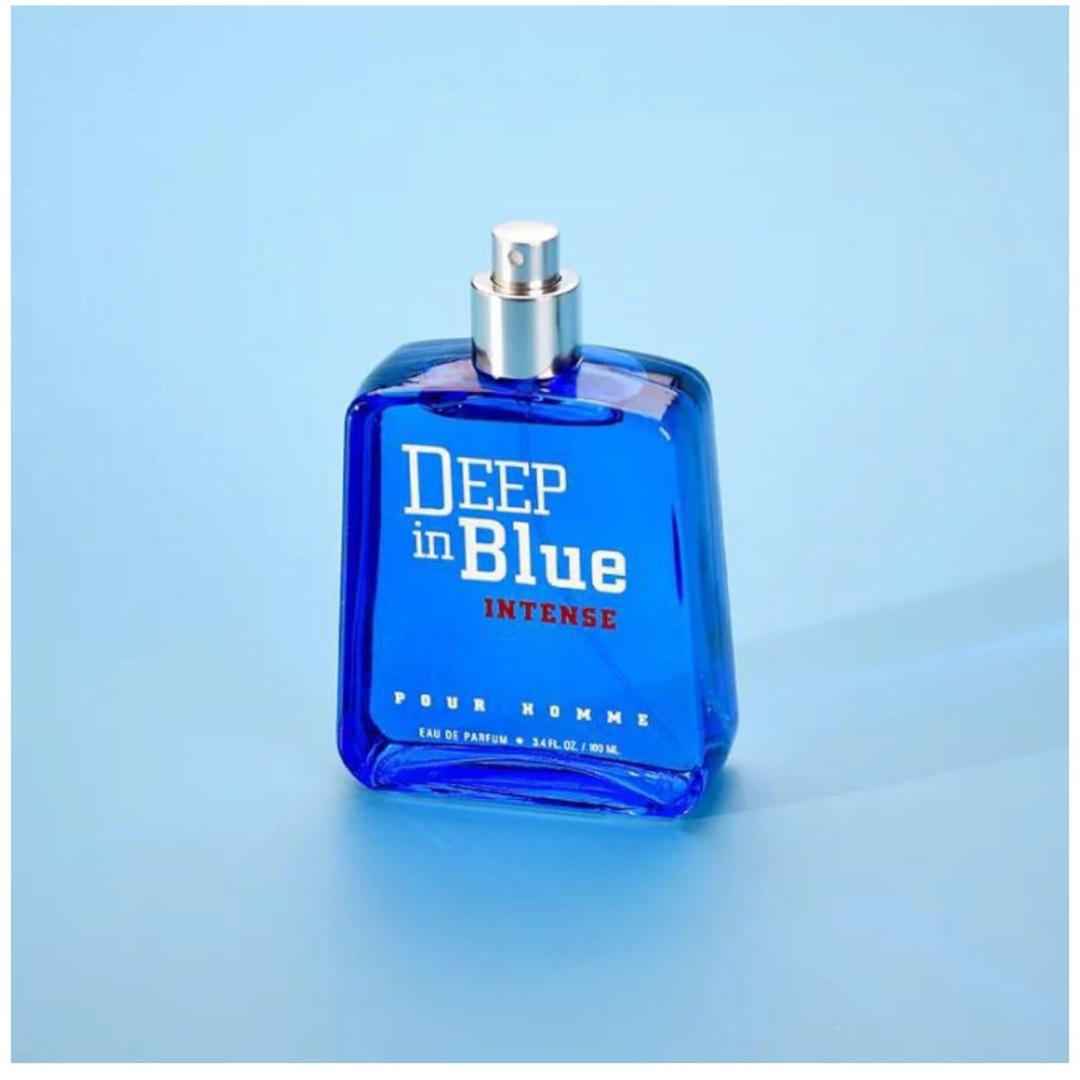 MULuxery "Deep Blue" Intense Edition - Refreshing Woody Aroma & Long Lasting Cologne (100ml)